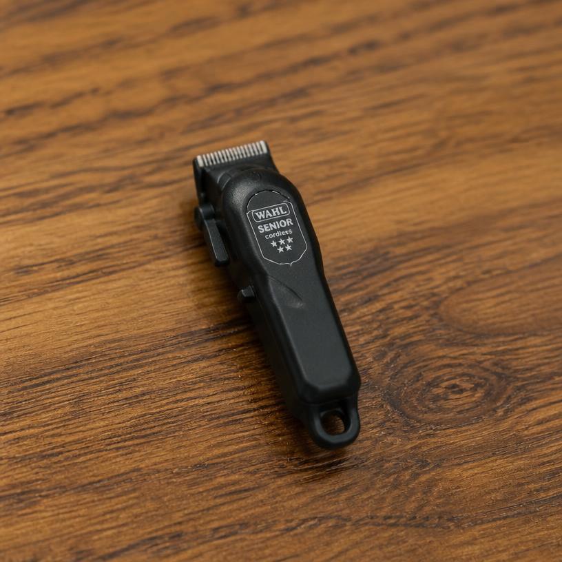 Miniature clippers — a tiny freestanding Scanature with the QR code hidden on its underside
