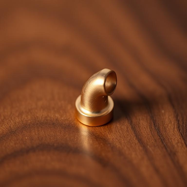 Miniature pipe — a tiny freestanding Scanature with the QR code hidden on its underside