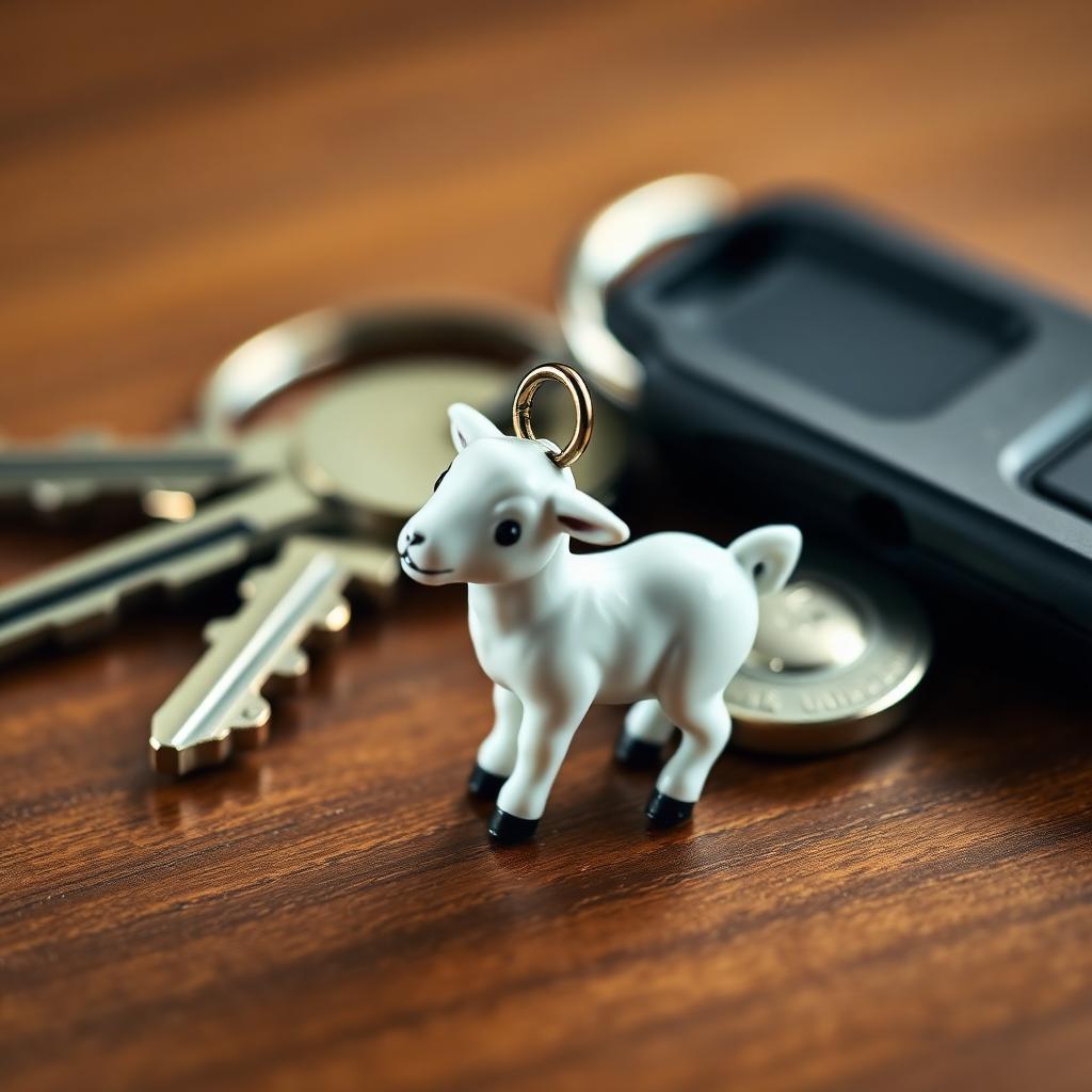 Rides on a keyring