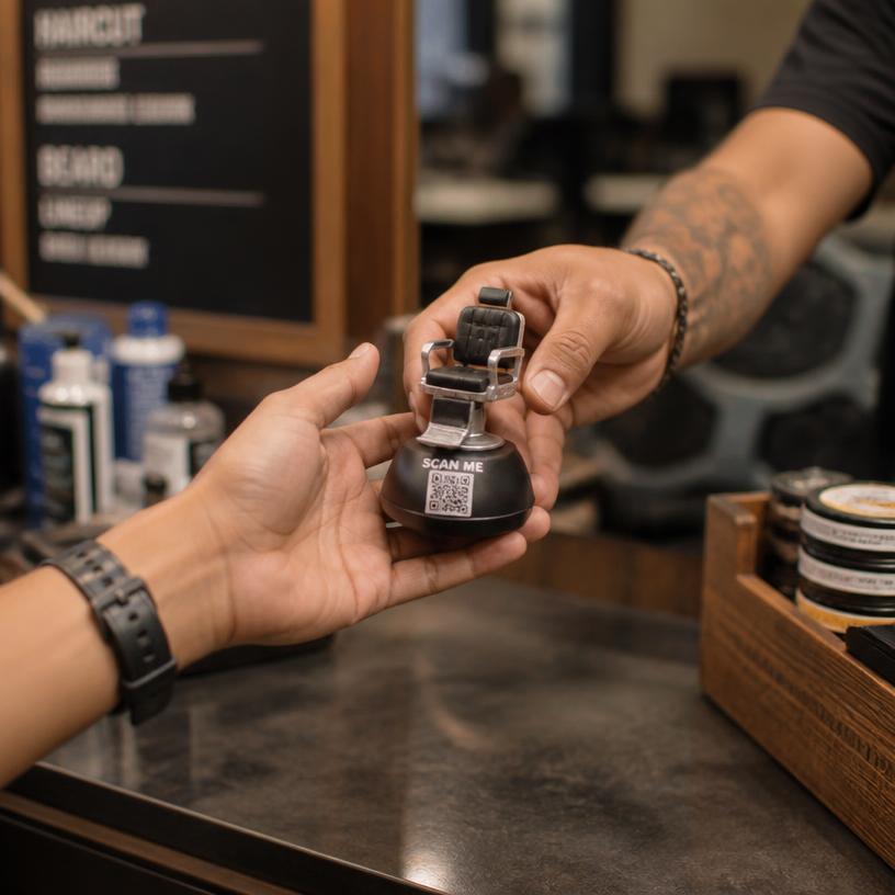 Across the counter